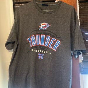 Gray OKC Thunder T-Shirt